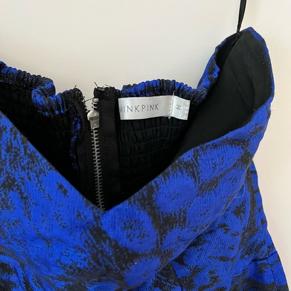 MINKPINK Strapless A-Line Dress Size Medium - Picture 3 of 4